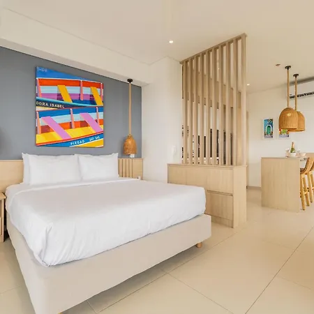 Apartamento Balcón Panorámico Y Vista Al Mar Cb1501 *