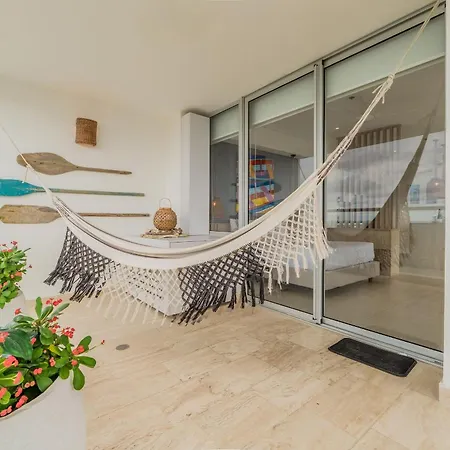 Apartamento Balcón Panorámico Y Vista Al Mar Cb1501 *