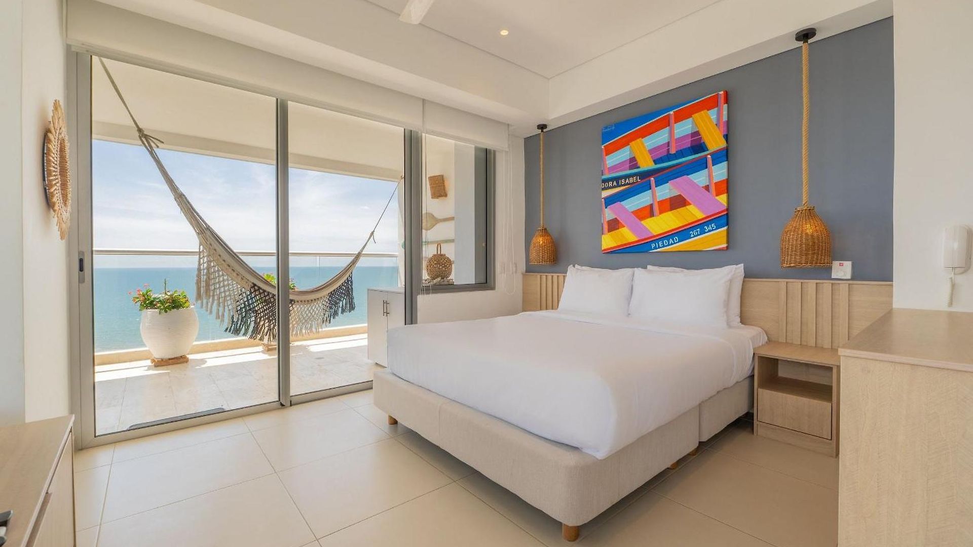 Balcón Panorámico y Vista al Mar CB1501 Apartamento Cartagena
