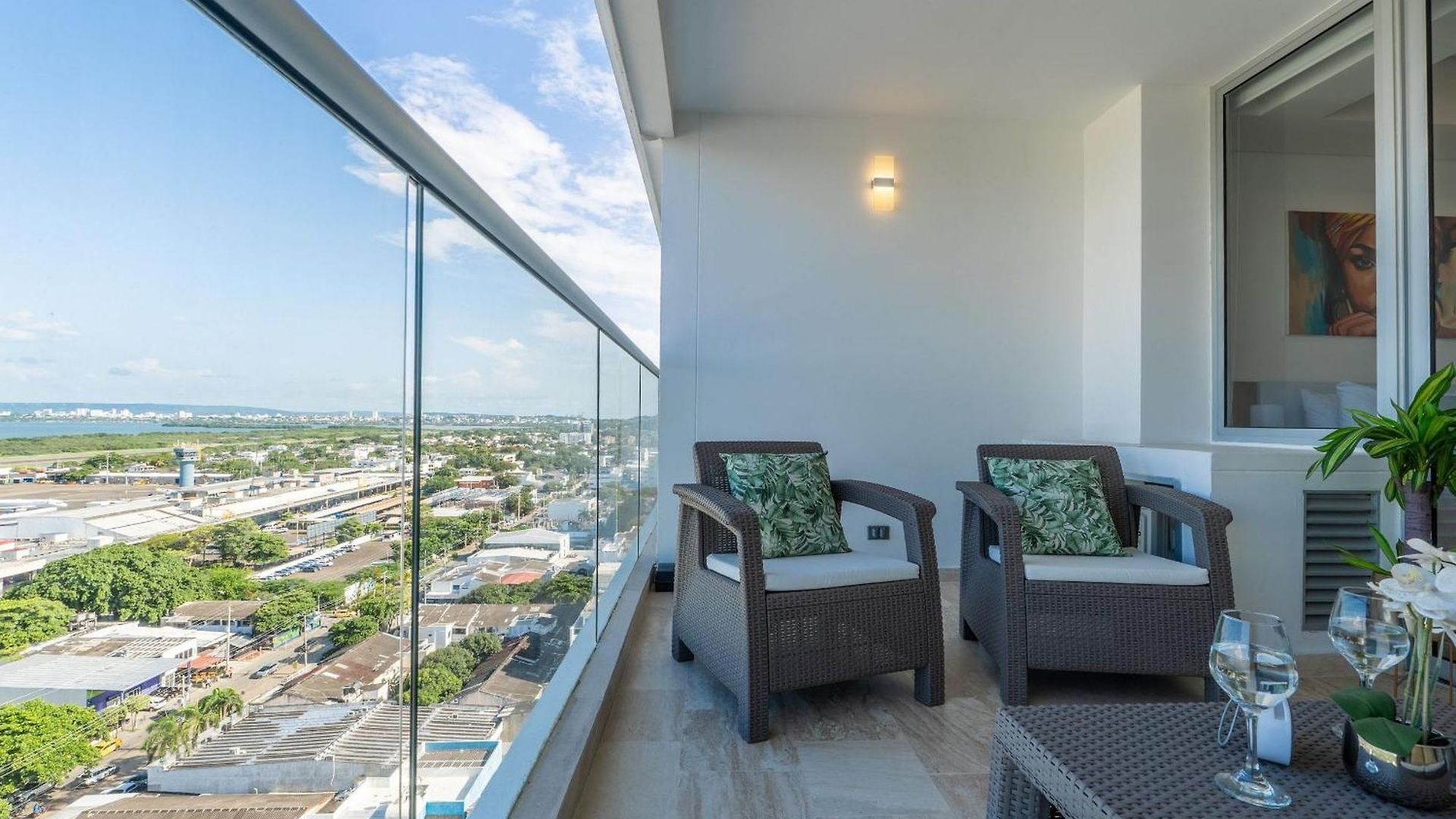 Apartamento Balcón Panorámico Y Vista Al Mar Cb1501
