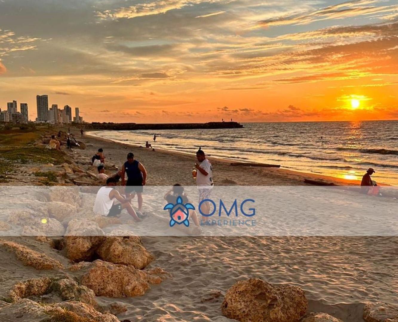 Apartamento Balcón Panorámico Y Vista Al Mar Cb1501 Cartagena