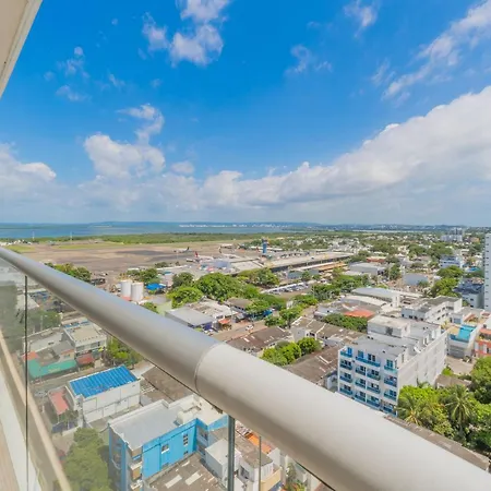 Balcón Panorámico Y Vista Al Mar Cb1501 Apartamento