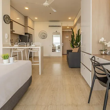 Apartamento Balcón Panorámico Y Vista Al Mar Cb1501 Cartagena