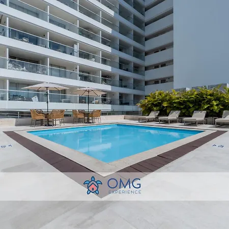 Apartamento Balcón Panorámico Y Vista Al Mar Cb1501 *