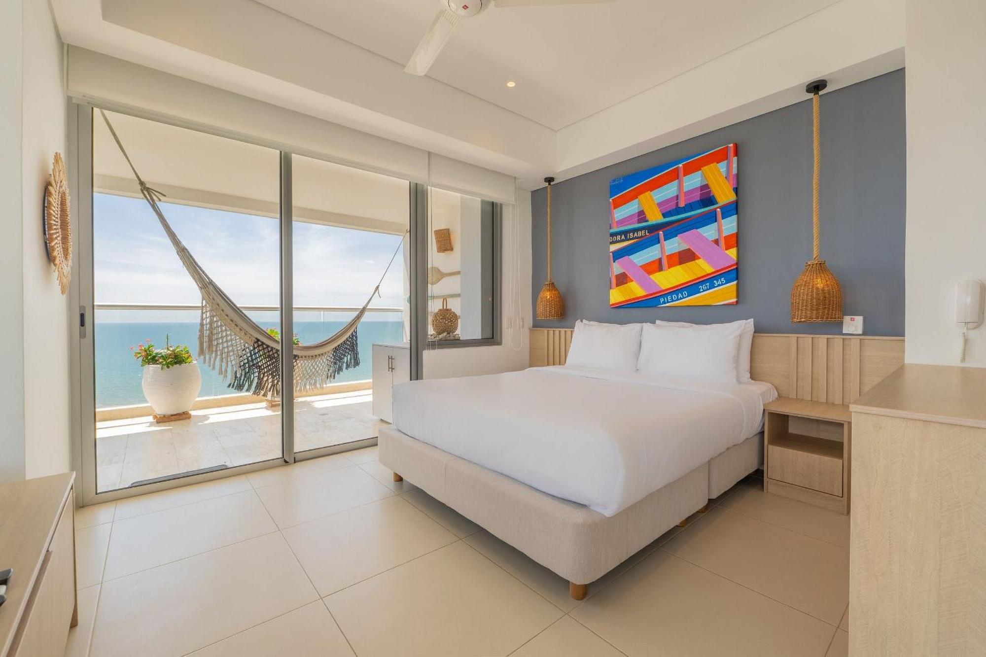 Balcón Panorámico Y Vista Al Mar Cb1501 Apartamento Cartagena