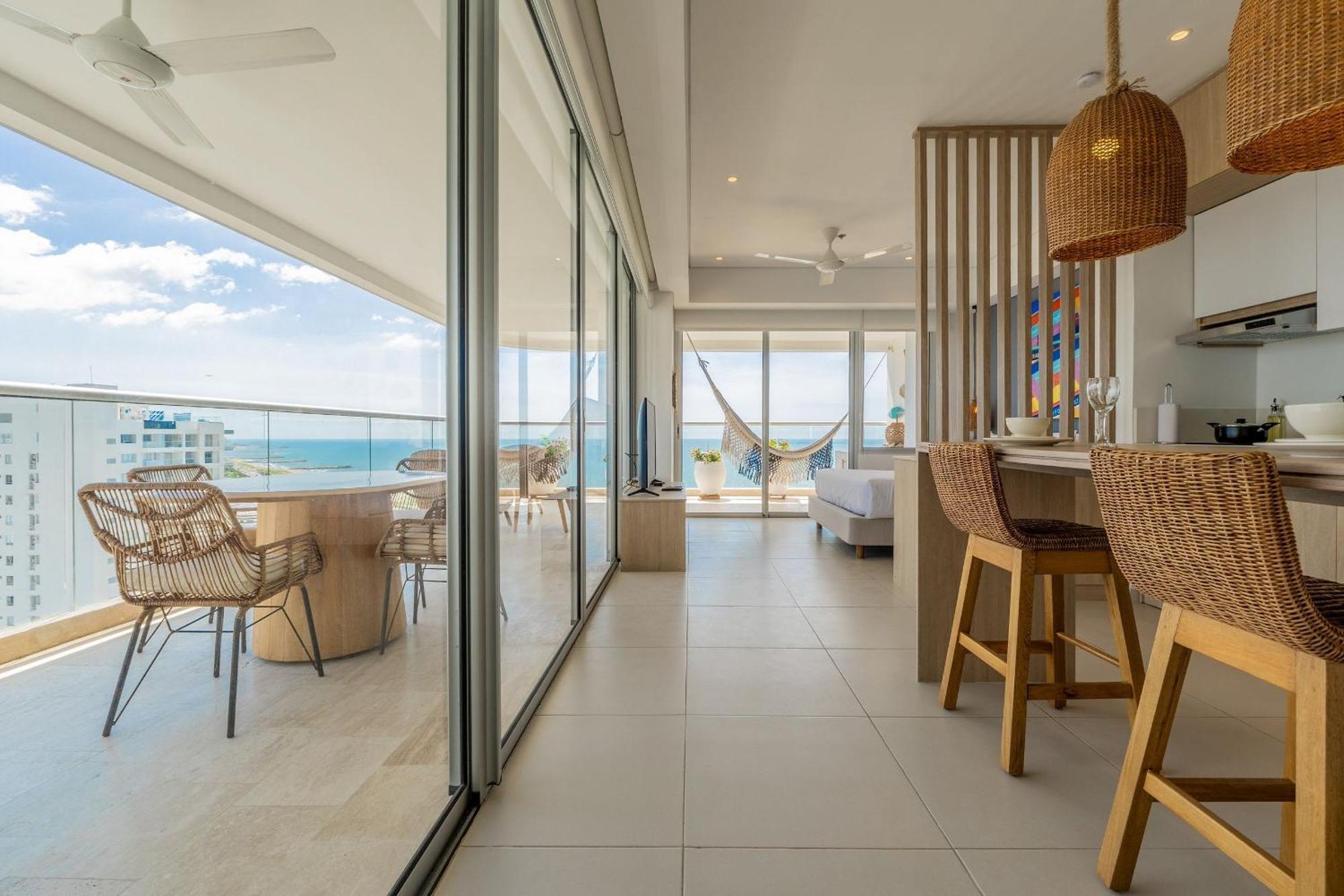 Balcón Panorámico Y Vista Al Mar Cb1501